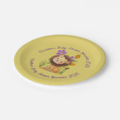 Lion Cub Babydusche Teller (Schrägansicht)