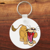 Lion cub Cartoon Schlüsselanhänger (Vorderseite)