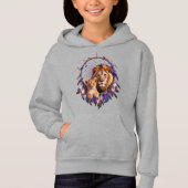 Lion Cub Dream Catcher Kids Pullover Hoodie (Vorderseite)