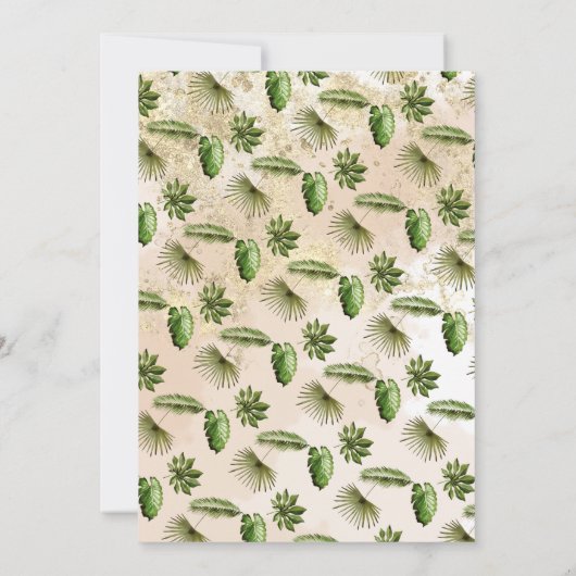 Lion Cub Ein kleiner König ist auf dem Weg zur Bab Einladung (Rückseite)