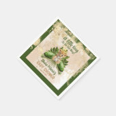 Lion Cub Ein kleiner König ist auf dem Weg zur Bab Serviette (Ecke)