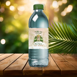 Lion Cub Ein kleiner König ist auf dem Weg zur Bab Wasserflaschenetikett