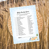 Lion Cub Floral Blue Baby Candy Showspiel Programm