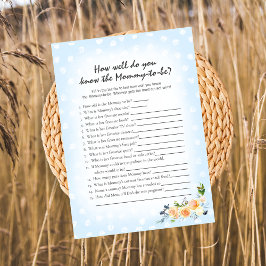 Lion Cub Floral Blue, der Mama das beste Spiel ken Programm