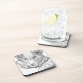 Lion Cub Getränkeuntersetzer (Rechte Seite)