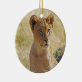 Lion Cub Keramik Ornament (Rechts)