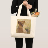 Lion Cub Nah-up Jumbo Stoffbeutel (Vorderseite (Produkt))