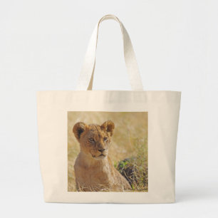 Lion Cub Nah-up Jumbo Tote Bag Stoffbeutel