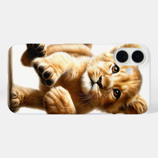 Lion Cub Phone Case (Rückseite (Horizontal))