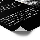 Lion Cub Poster (Ecke)