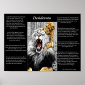 Lion Cub Poster (Vorne)