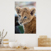 Lion Cub Poster (Küche)