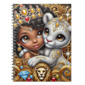 Lion Cub & Princess Notebook 2 Notizblock (Vorderseite)