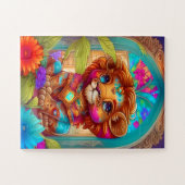 Lion Cub Puzzle (Horizontal)