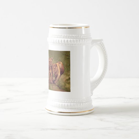 Lion Cubs Bierglas (VorderseiteRechts)