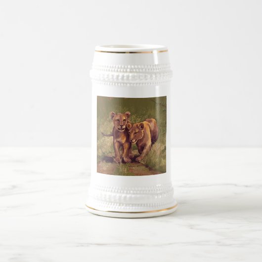 Lion Cubs Bierglas (Mittel)