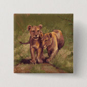 Lion Cubs Button (Vorderseite)