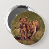 Lion Cubs Button (Vorne & Hinten)