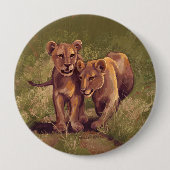 Lion Cubs Button (Vorderseite)