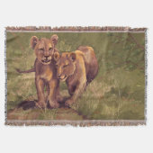Lion Cubs Decke (Vorderseite)