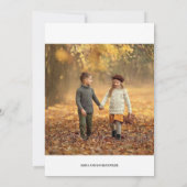 Lion Cubs Foto Doppelfeier Geburtstag Einladung (Rückseite)