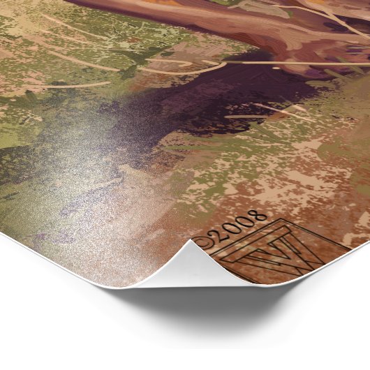 Lion Cubs Fotodruck (Ecke)