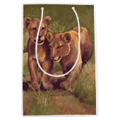 Lion Cubs Mittlere Geschenktüte (Vorderseite)