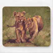 Lion Cubs Mousepad (Vorne)