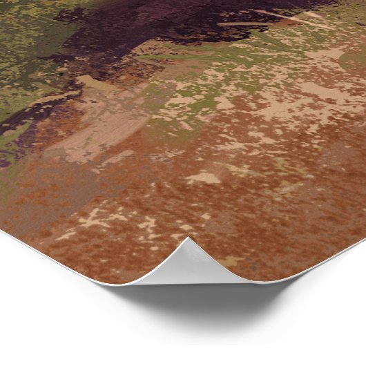 Lion Cubs Poster (Ecke)