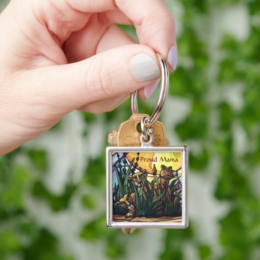 Lion Cubs Proud Mama Schlüsselanhänger (Hand)