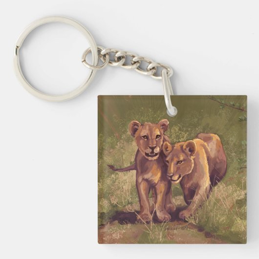 Lion Cubs Schlüsselanhänger (Vorderseite)