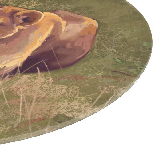 Lion Cubs Schneidebrett (Ecke)