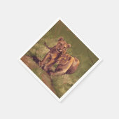 Lion Cubs Serviette (Ecke)