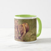 Lion Cubs Tasse (VorderseiteRechts)