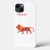 Lion Custom Case-Mate iPhone Hülle (Rückseite)