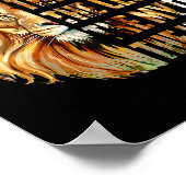 Lion Dad The Man The Myth The Legend Grandpa Fathe Poster (Ecke)