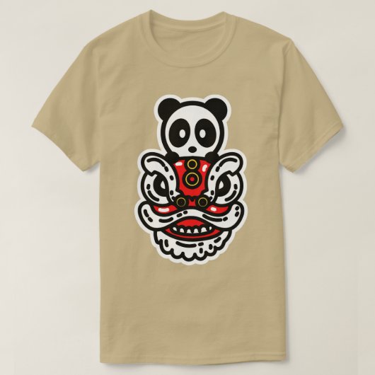 Lion Dance Head T-Shirt (Design vorne)