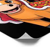 Lion Dance Year Of The Horse 2026 Chinese New Year Poster (Ecke)