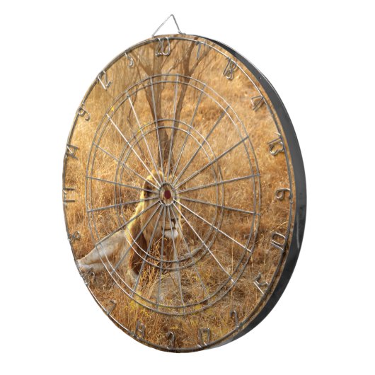 Lion Dartscheibe (Vorderseite rechts)