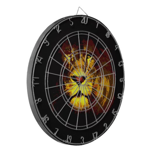 Lion Dartscheibe (Vorderseite Links)