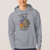Lion Dawn Papercut Pullover Hoodie (Vorderseite)