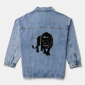 Lion Denim Jacket Jeansjacke (Rückseite)