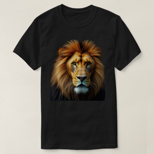 Lion, der Herr des T - Shirt der Tapferkeit (Design vorne)