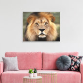 Lion - Der König des Dschungels Leinwanddruck (Insitu (Wohnzimmer))