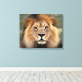 Lion - Der König des Dschungels Leinwanddruck (Insitu (Holzboden))