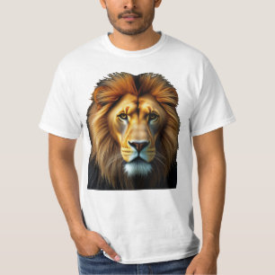 Lion, der Meister des T - Shirt der tapferen Männe