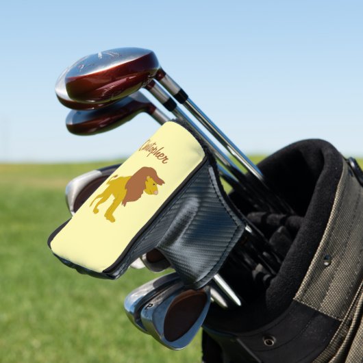 Lion Design Golf Headcover (In Situ)