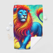 Lion Design Golfhandtuch (Insitu)