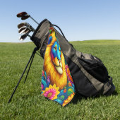 Lion Design Golfhandtuch (Gras)