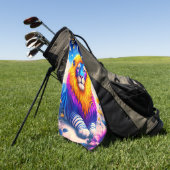 Lion Design Golfhandtuch (Gras)